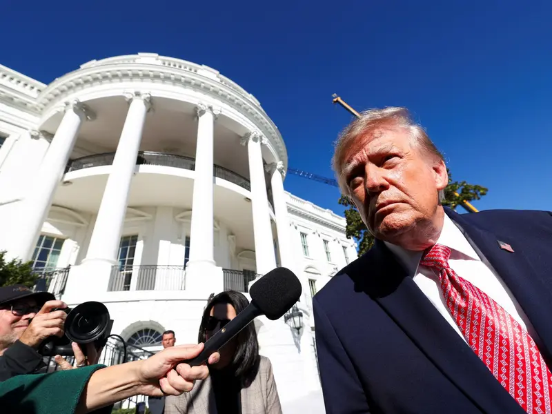 Donald Trump at the White House